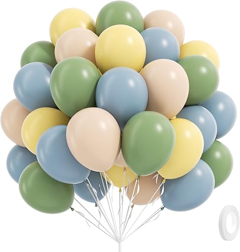 60 globos amarillos en X para decoraciones de fiesta (BSL)