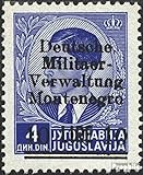 8 Prophila Collection Montenegro (Dt.BES.2.WK.) 8 1943 Aufdruckausgabe (Briefmarken für Sammler)
