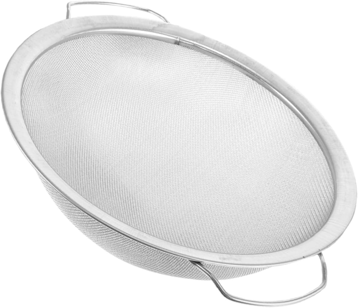 Stainless Steel Mesh Paint Strainer Fine Filter with Handle for 1 Gallon Buckets Reusable Paint Sieve Net Protective Airless Spray Gun Accessory