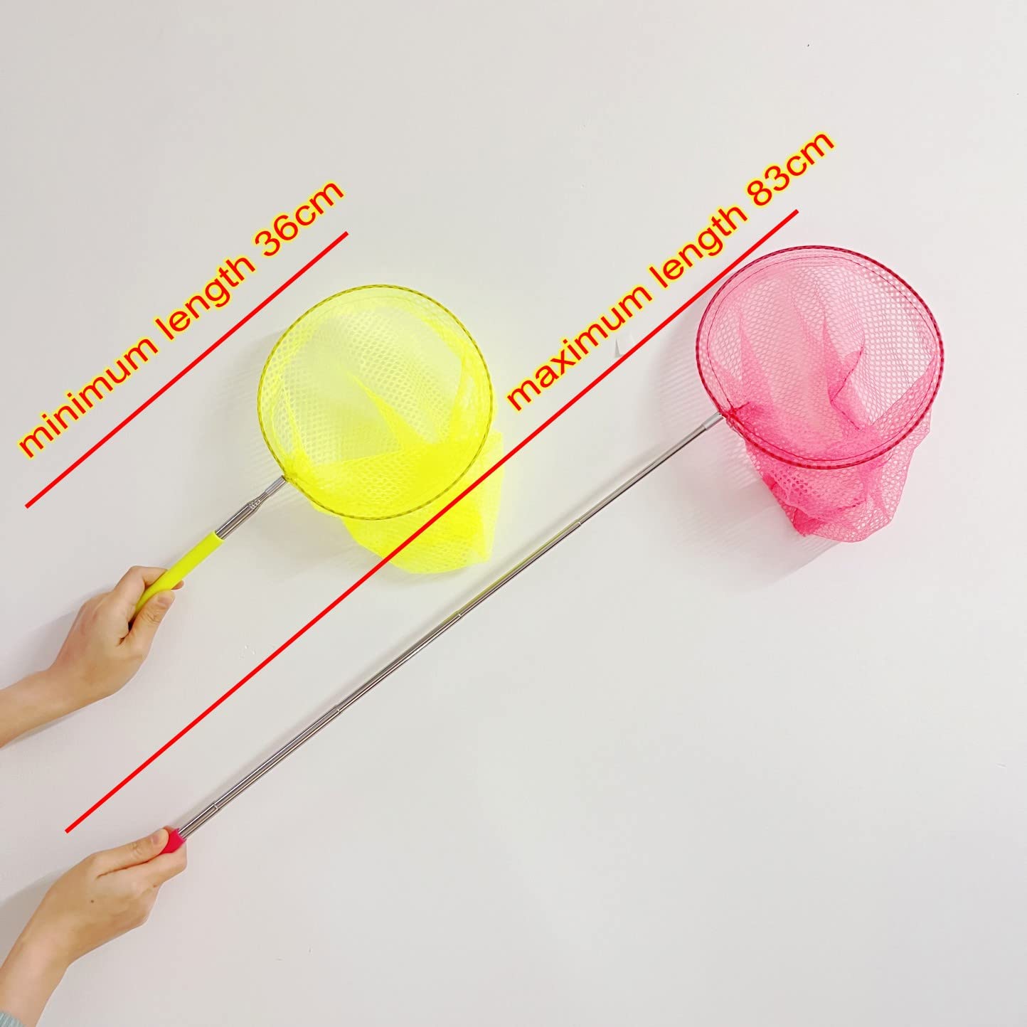 Alasum 10 Retine Da Pesca Per Bambini - Giocattoli Da Spiaggia E Stagno In Plastica Colorata - 6