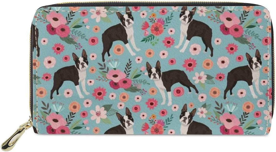 Doginthehole Dachshund Print Zip Around Wallet - Cute Animal Clutch, Travel Coin Purse For Women, PU Leather - View #10