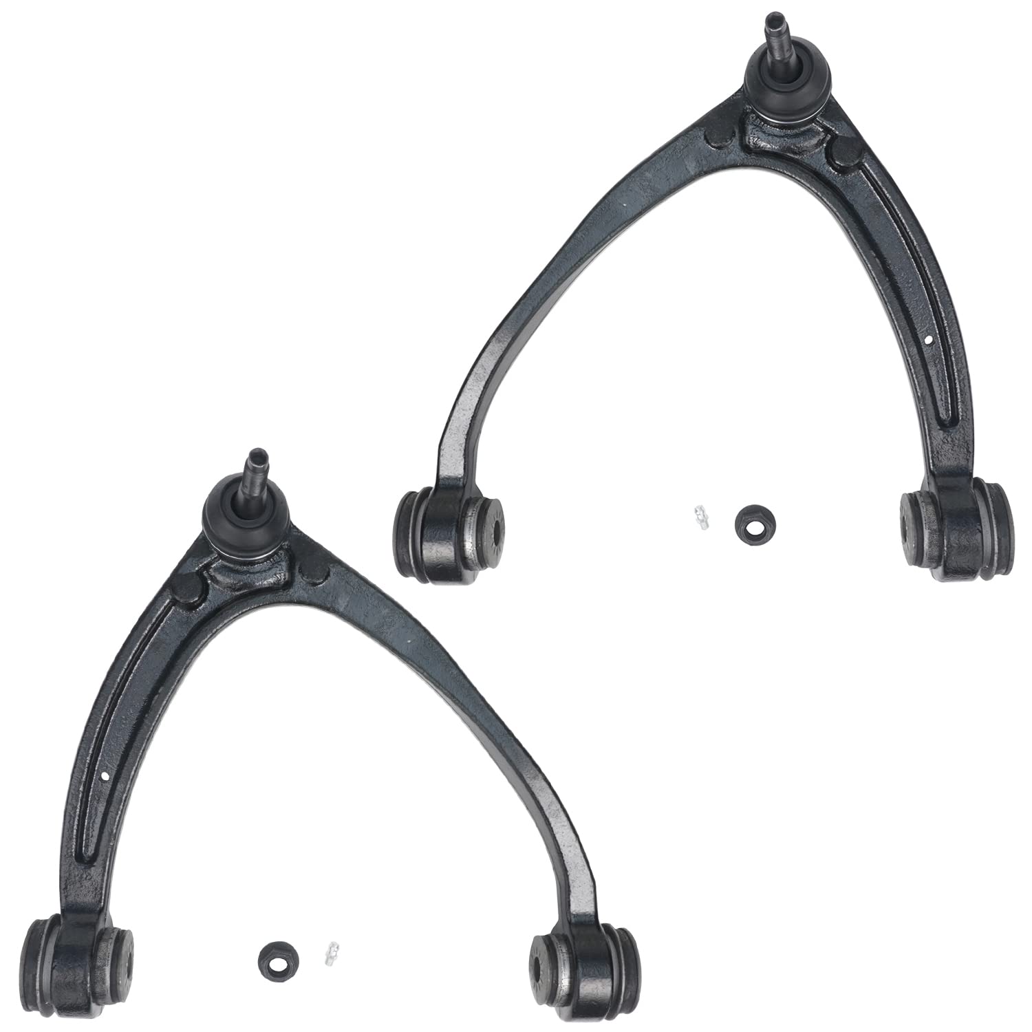 Detroit Axle - Front Upper Control Arms w/Ball Joint Replacement for Chevy GMC Silverado Sierra Suburban 1500 Avalanche Yukon Tahoe Cadillac Escalade ESV - 2pc Set