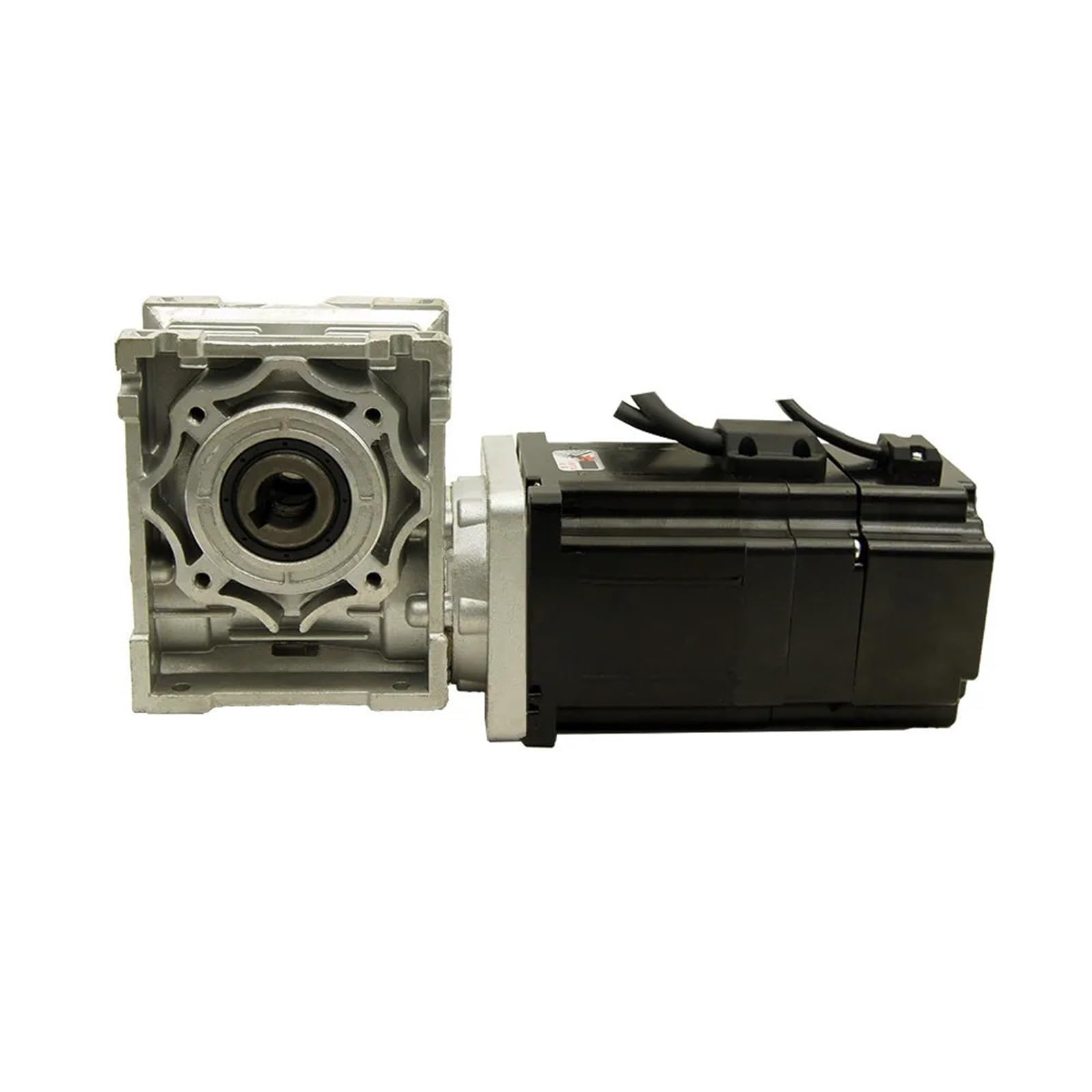 RISWEKFW 5Nm Worm Geared and brake NEMA34 Closed Loop Stepper Motor plus Easy Servo Driver HSE86 2phase 86mm Computerized Numerical Control(Ratio 15 to 1,Without output shaft)