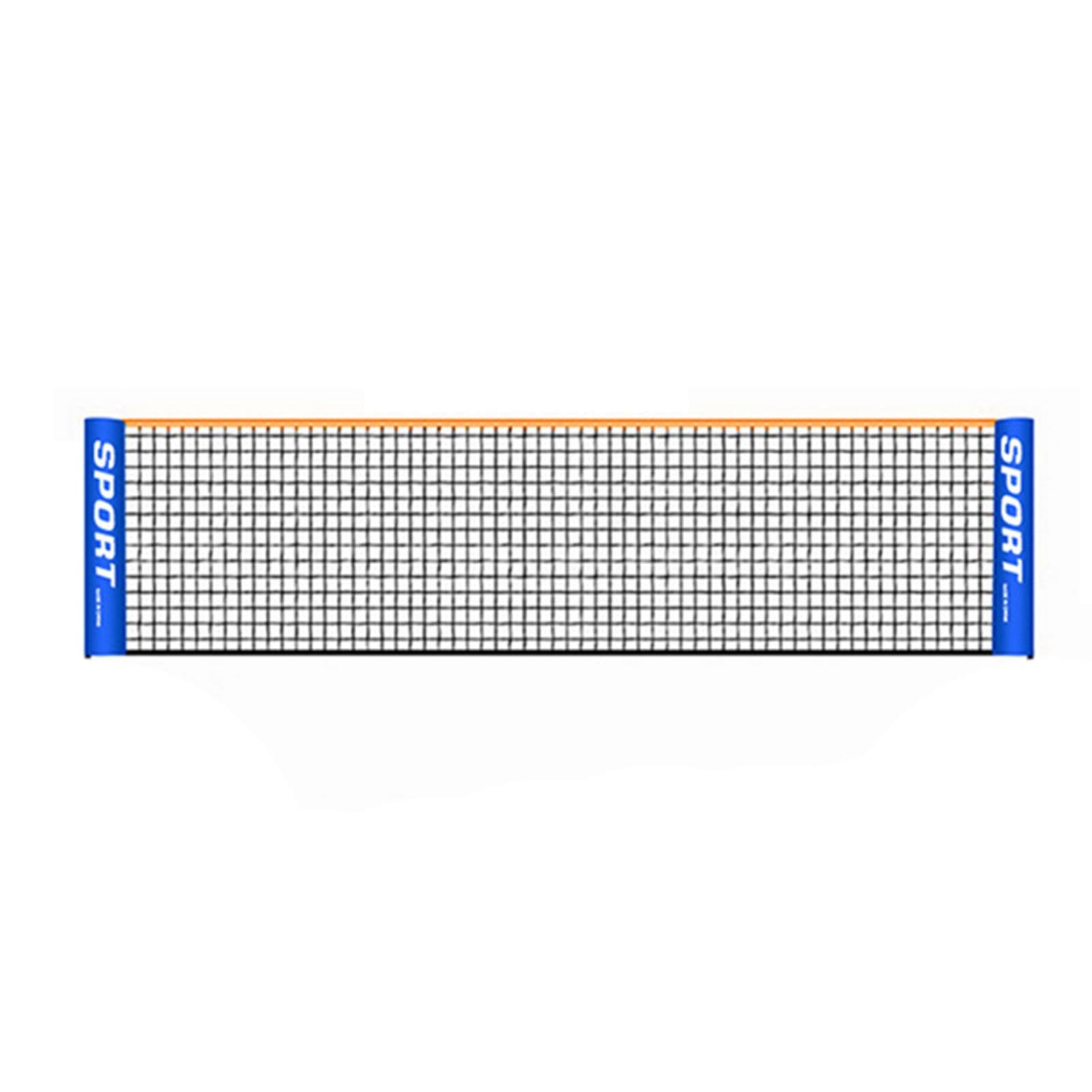 Portable Tennis Net, Foldable Badminton Net, Volleyball Net for Swimming Pool Beach Yard Indoor Outdoor Sports Training Net for Kids Adults for Football Tennis Badminton,
