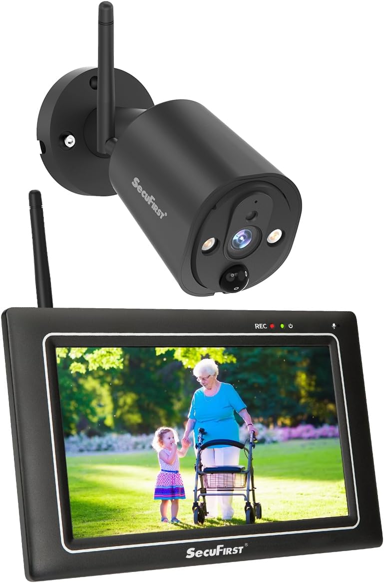 Beveiligingscamera wifi ELRO (Full HD, Camera 9 Scherm, Bewegingsdetectie, Co Beveiligingscamera wifi ELRO (Full HD, Camera 9 Scherm, Bewegingsdetectie, Co