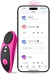 LOVENSE Ferri Mini Vibrador de Bragas Magnético con Control Remoto App, Bluetooth Vibrador a Distancia para Mujer, Patrones de Vibración Personalizados Ilimitados
