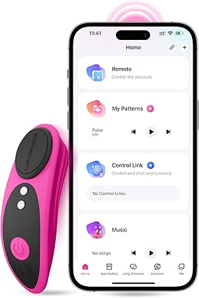 LOVENSE Ferri Mini Vibrador de Bragas Magnético con Control Remoto App, Bluetooth Vibrador a Distancia para Mujer, Patrones de Vibración Personalizados Ilimitados