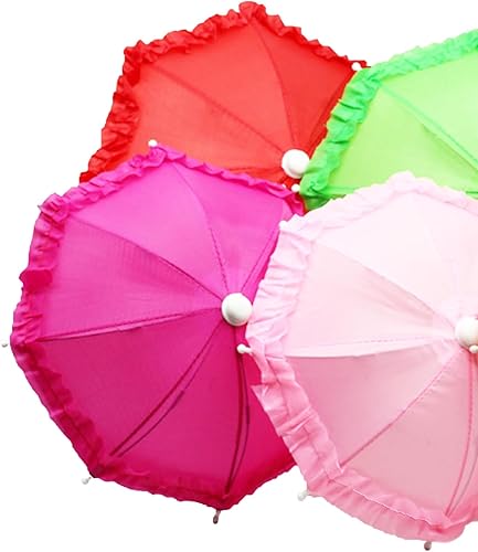 Miniatura 4 de FantasyBear Paraguas de teléfono con protección UV para el sol, universal, ajustable, con ventosa, soporte para teléfono, visera solar, cubierta