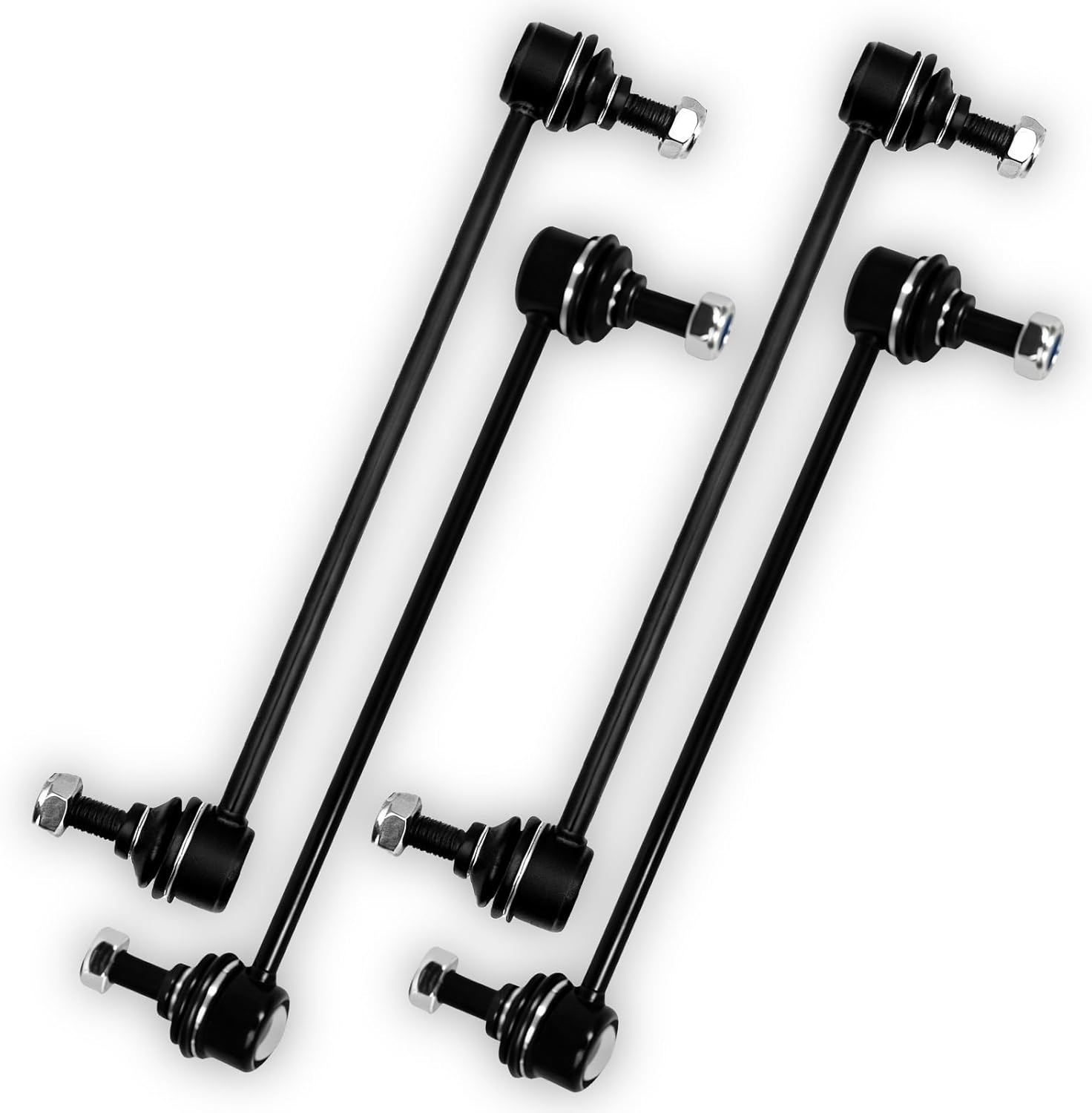 K90344 K90345 4Pcs Front Rear Stabilizer Sway Bar End Links for Toyota 2001-2018 Avalon Camry Highlander Solara Venza, for Lexus 2013-2018 ES300h/ES350, 2002-08 ES300 ES330 RX330 RX350 RX400h