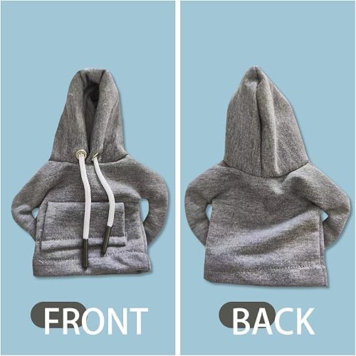 Miniatura 5 de Sudadera con capucha para palanca de cambios de automóvil, cubierta de perilla de palanca de cambios de moda, mini sudadera con capucha para palanca