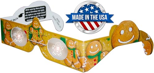 Miniatura 6 de 24 pares de gafas 3D navideñas – con estilos exclusivos de 3DHeaven Rare Treats y trenes festivos – 13 diferentes