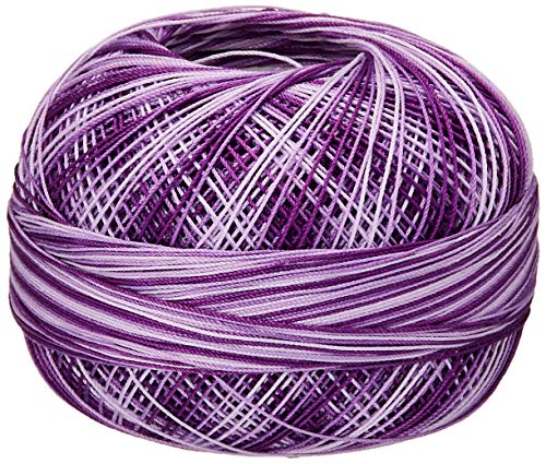 Hilo de Algodón Lizbeth Premium Tamaño 40 Color Morado miniatura 1