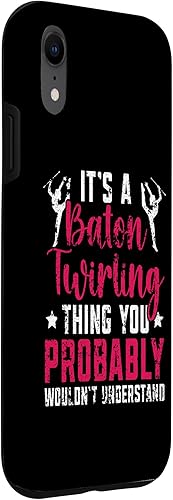 Miniatura 3 de Funda para iPhone XR A Baton Twirling Thing Majorette Baton Twirler