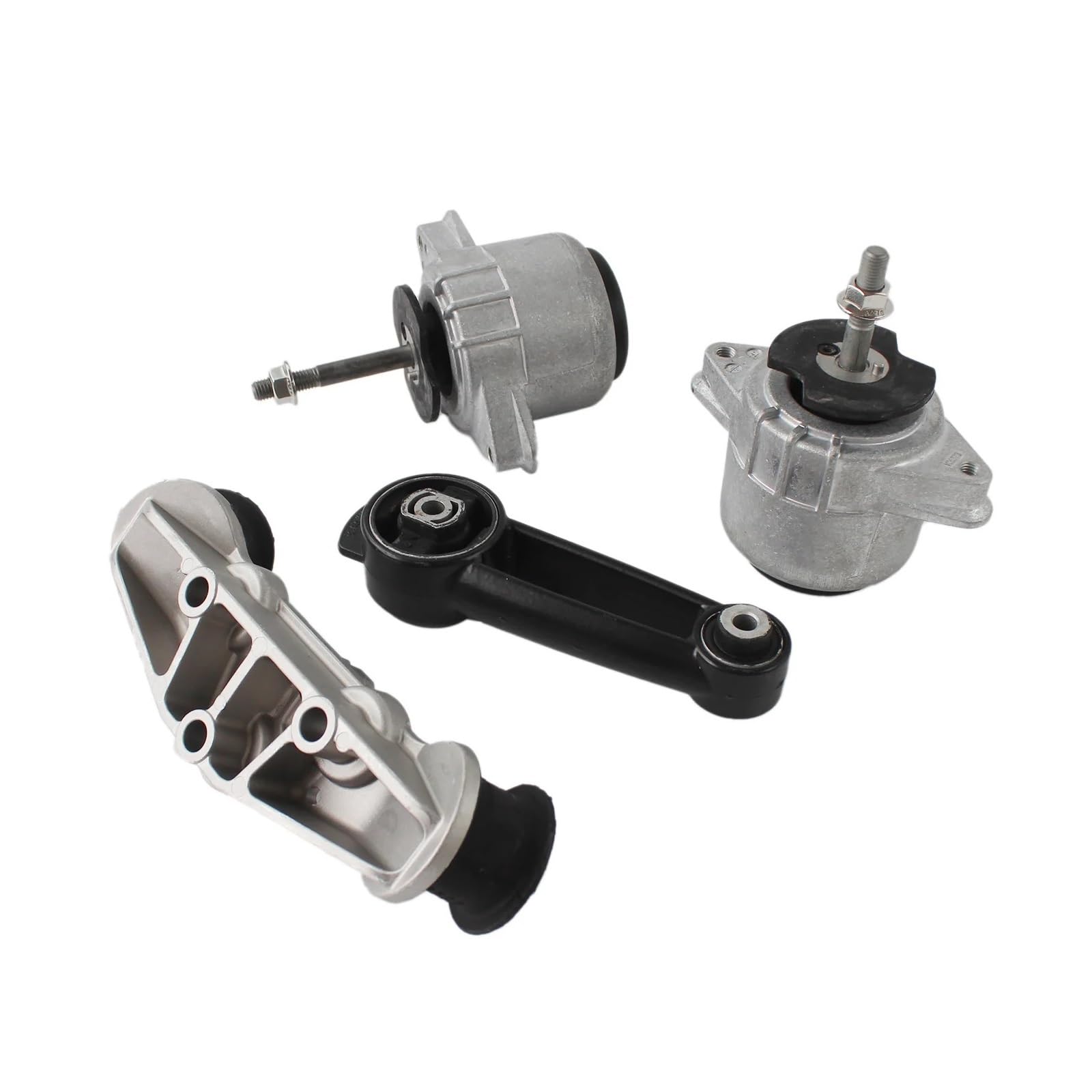 Nokrgqw One Color For Panamera 3.0L 3.6L 2011-2016 94637505722 94637505822 97037511801 95537510113 4X Engine Mount Set Car Engine Mounts