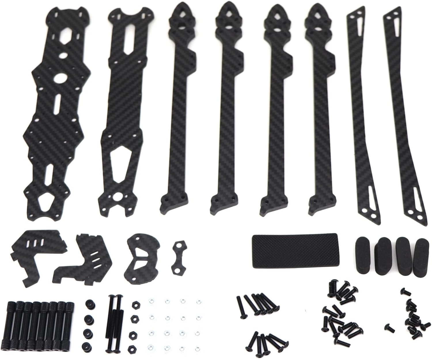 10inch/427mm 7.5mm Arm MAK4 V2 Carbon Frame Kit Fit for RC FPV Freestyle/Long Range/Racing Drone/Quadcopter