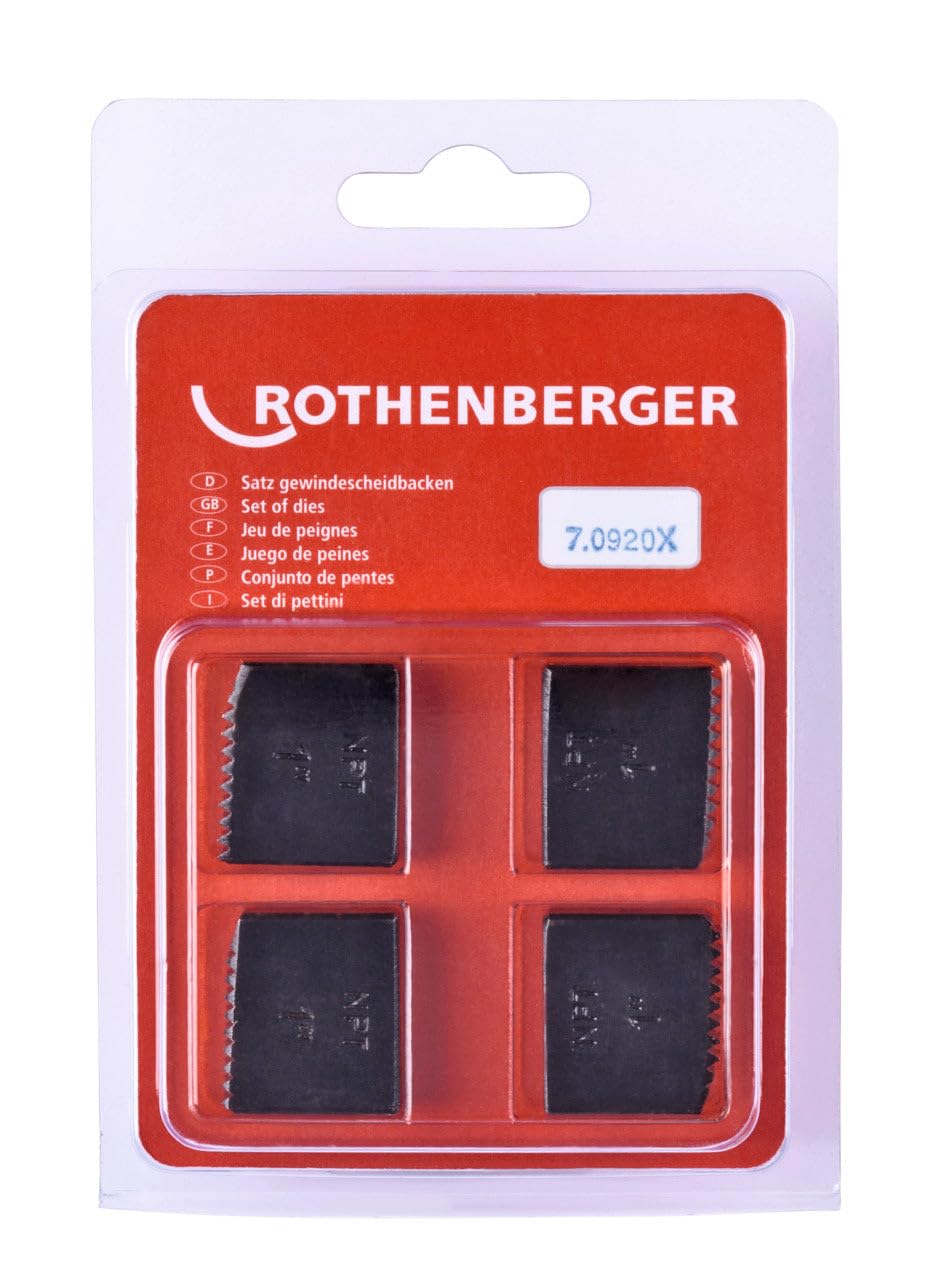 Rothenberger Gewindeschneidbacken, NPT 1" – Product Description