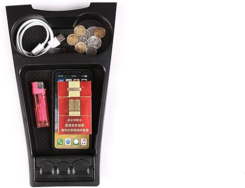 Miniatura 2 de YIWANG - Caja organizadora de almacenamiento para consola central de coche para Toyota Prius 30 Series 2012-2015