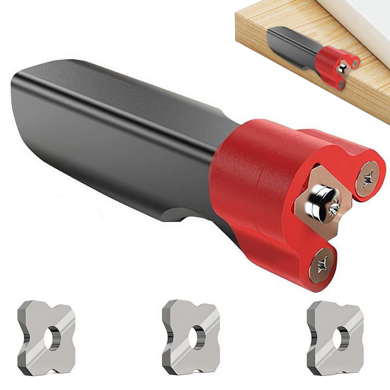 Genérico Recortadora De Cantos para Carpintería - Perfiladora De Cantos De Precisión,Rebordeadora de Precisión para Taller, Carpintería, Muebles, Encimeras y Puertas