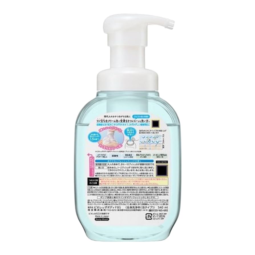 ビオレu 冷感生クリーム泡　ひんやりタイプ　泡タイプ　詰め替え用12本セット Amazon | ビオレu ザ ボディ 泡タイプ ひんやりタイプ 涼やかな