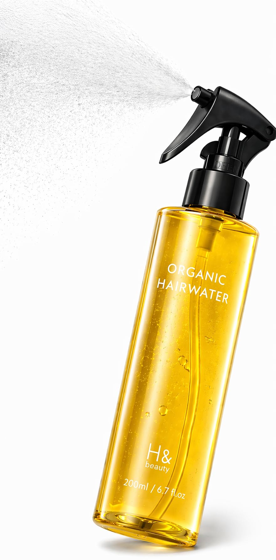 Amazon | H&オーガニック ヘアウォーター ヘアミスト ねぐせ直し【10秒
