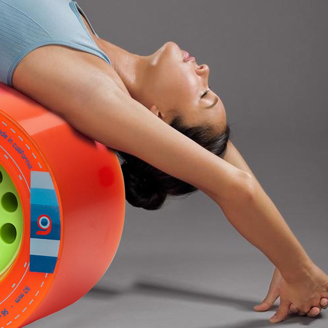 Orangatang Kegel 80 mm Downhill Longboard Skateboard Cruising Wheels (Set of 4)