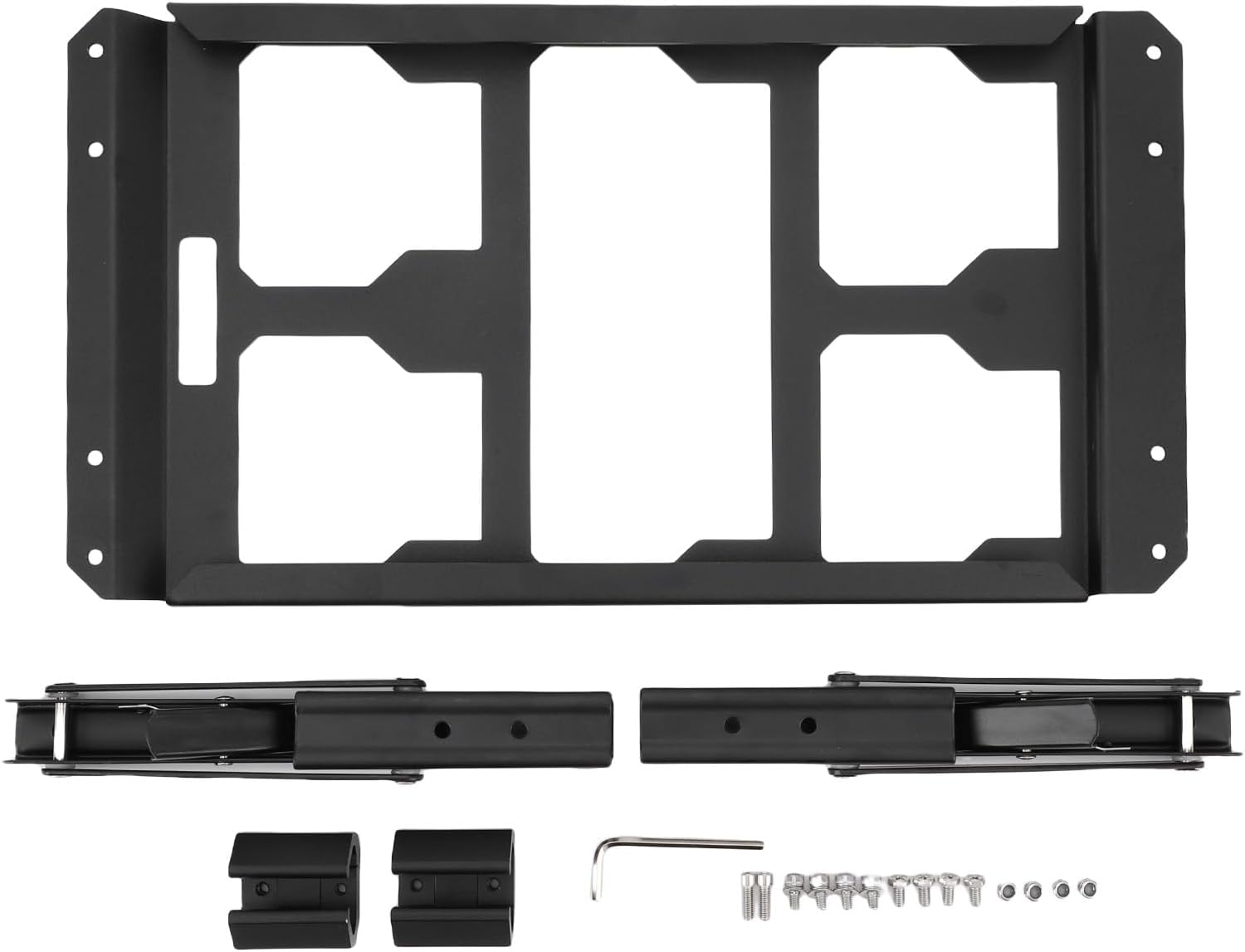 Mounting Plate Heavy Duty Metal Base Tool Storage Organization System for Truck Beds Vehicle Floors Wall Toolboxes