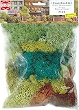 modellbau moosach Islandmoos Großpackackung Busch 7105 - Islandmoos, 4 Farben