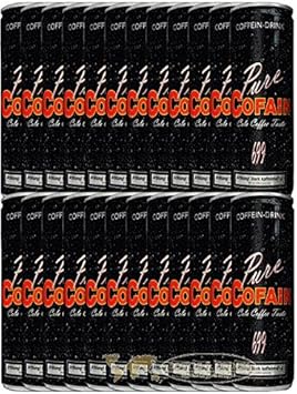 24 Dosen Pure Cofain 699 Energy Koffein Drink a 250 ml in Dose inc ...