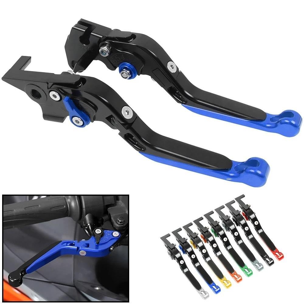 Palancas De Embrague De Freno De Motocicleta para CBR600 CBR 600 F2 F3 F4 F4i 1991-2007 CBR900RR 1993-1999 CB919 Palanca De Manijas Ajustables ZSVSMDPVG(17)