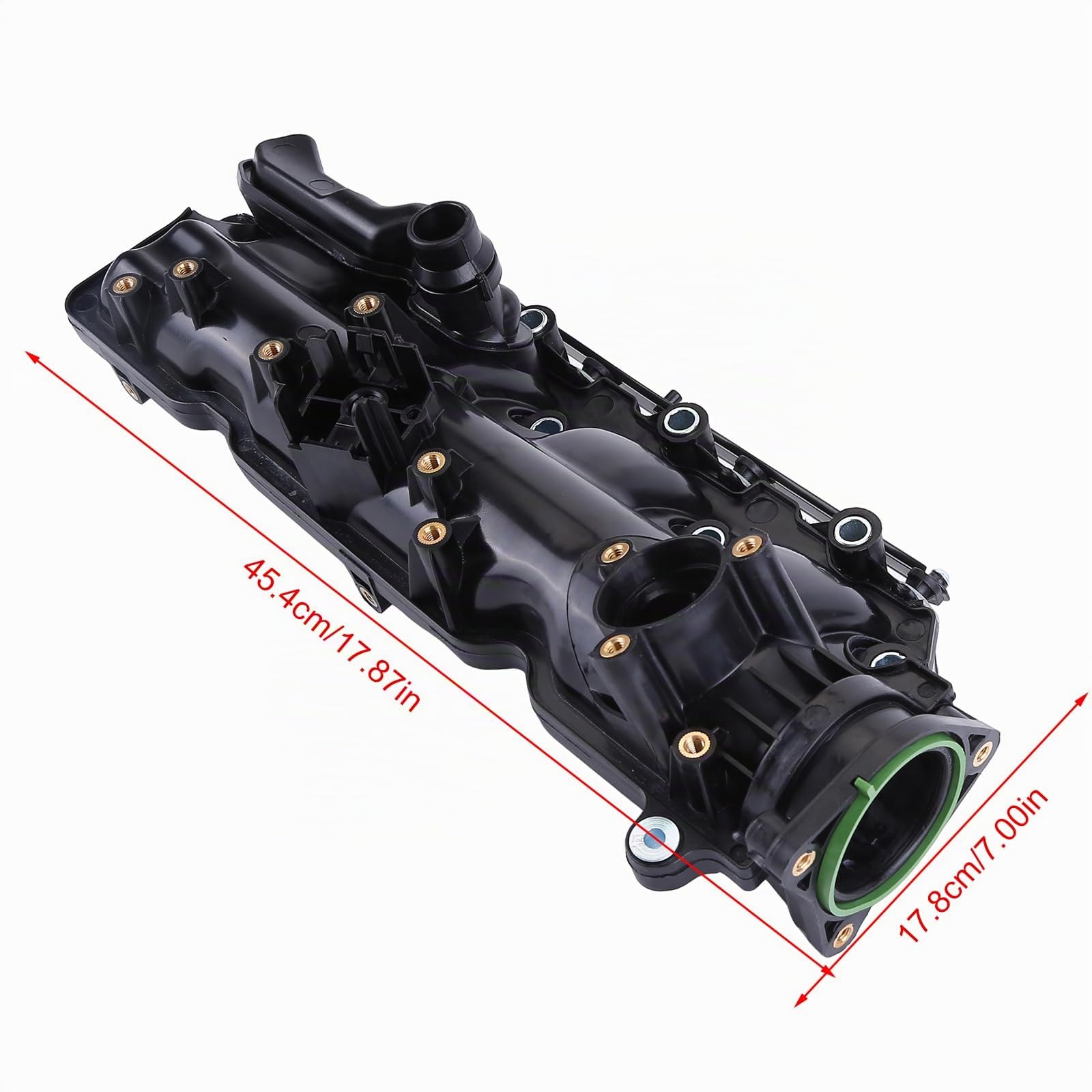 Colector de admisión de motor compatible con Opel Astra J Insignia A Zafira C 2.0 CDT sustituye 55571993 kit de colector de admisión con junta y solapas