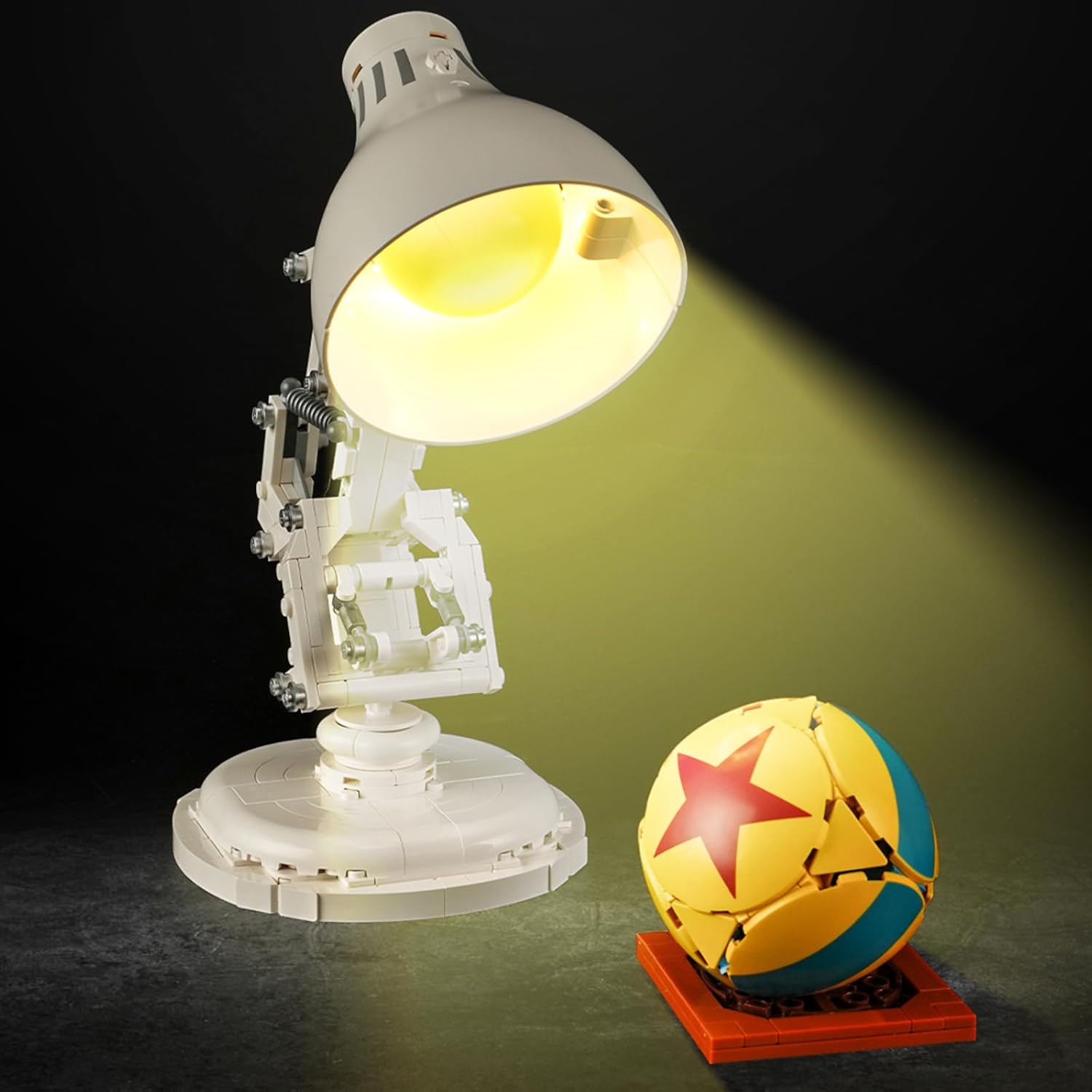 Vaodest Led Light for Lego 21357 Pixar Luxo Jr. Building Set,Design and Configuration Compatible with Model 21357(Led Light Only, Not Building Block Kit)