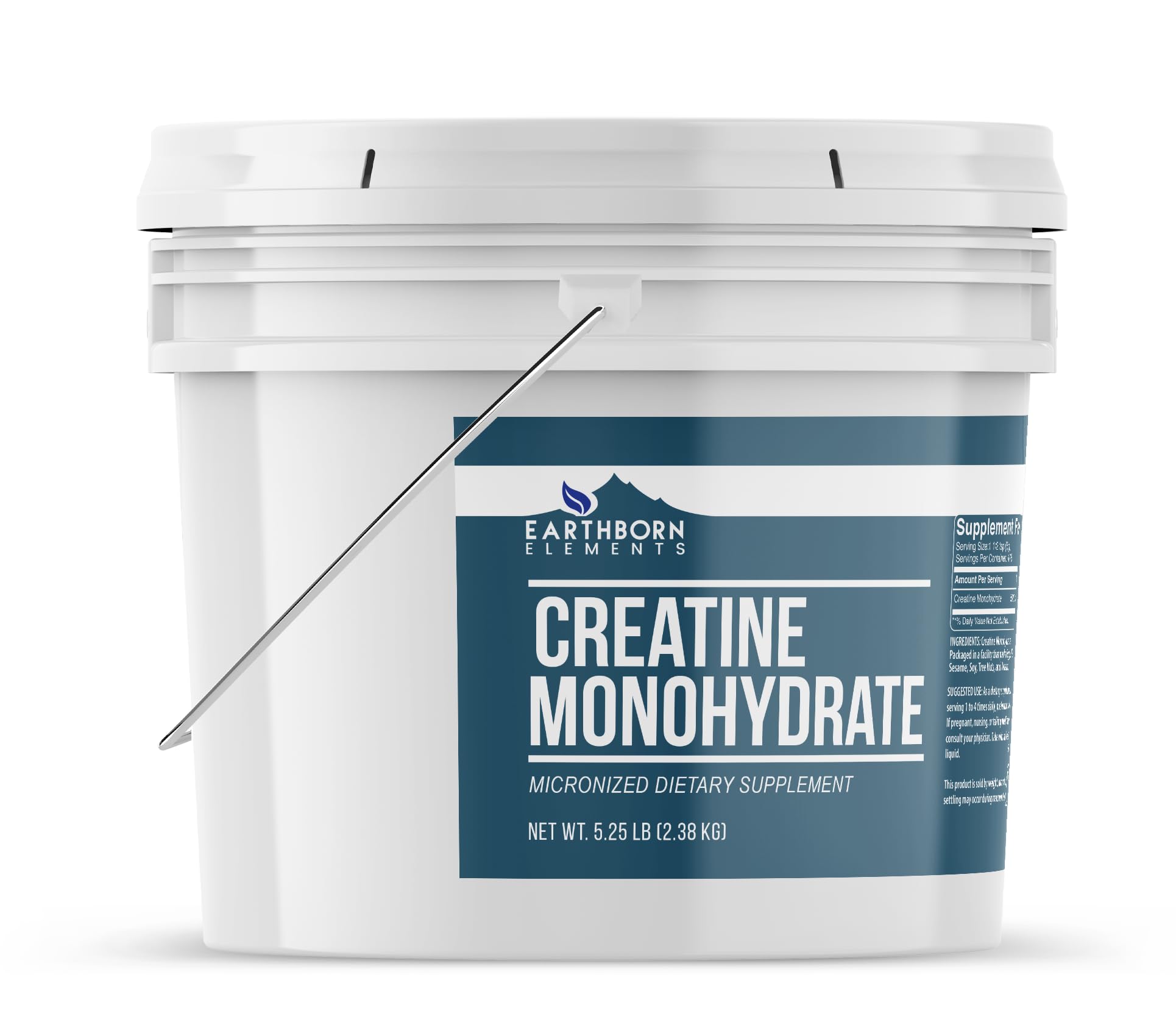 Earthborn Elements, Creatine Monohydrate, 5.25 Lb — Amazon image 2