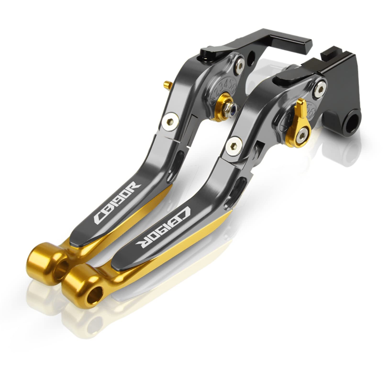 Chen Dong Moto 9 Motorcycle Clutch Brake Lever For ホンダ用 Cb190r 2015-201 Motorcycle Brake Levers Cnc Aliuminum Adjustable Clutch Lever(9)