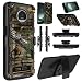 Moto Z3 Case, Moto Z3 Play Case, Elegant Choise Hybrid Heavy Duty Shockproof Full Body Protective Case with Kickstand and Swivel Belt Clip for Motorola Moto Z Play 3nd Gen (Multi-Color)