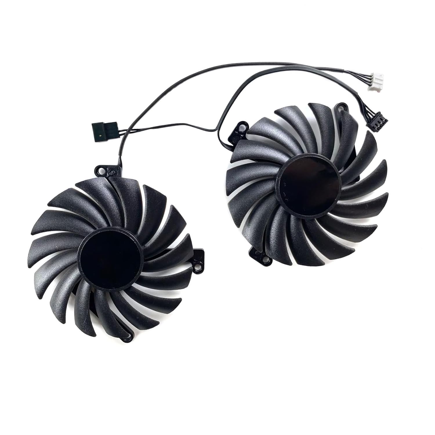 85MM 0.35A 4PIN DC12V GPU Fans for PNY RTX3060 3060ti Verto Dual Fans Graphics Card Cooling Fan CF-12910S (Fan-C)