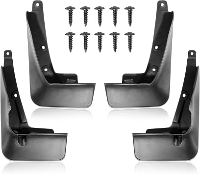 2021 Highlander Mud Flaps Mud Guards Compatible with Toyota Highlander 2021-2024 Splash Guard No Drilling Required All Weather MudflapsSet of 4