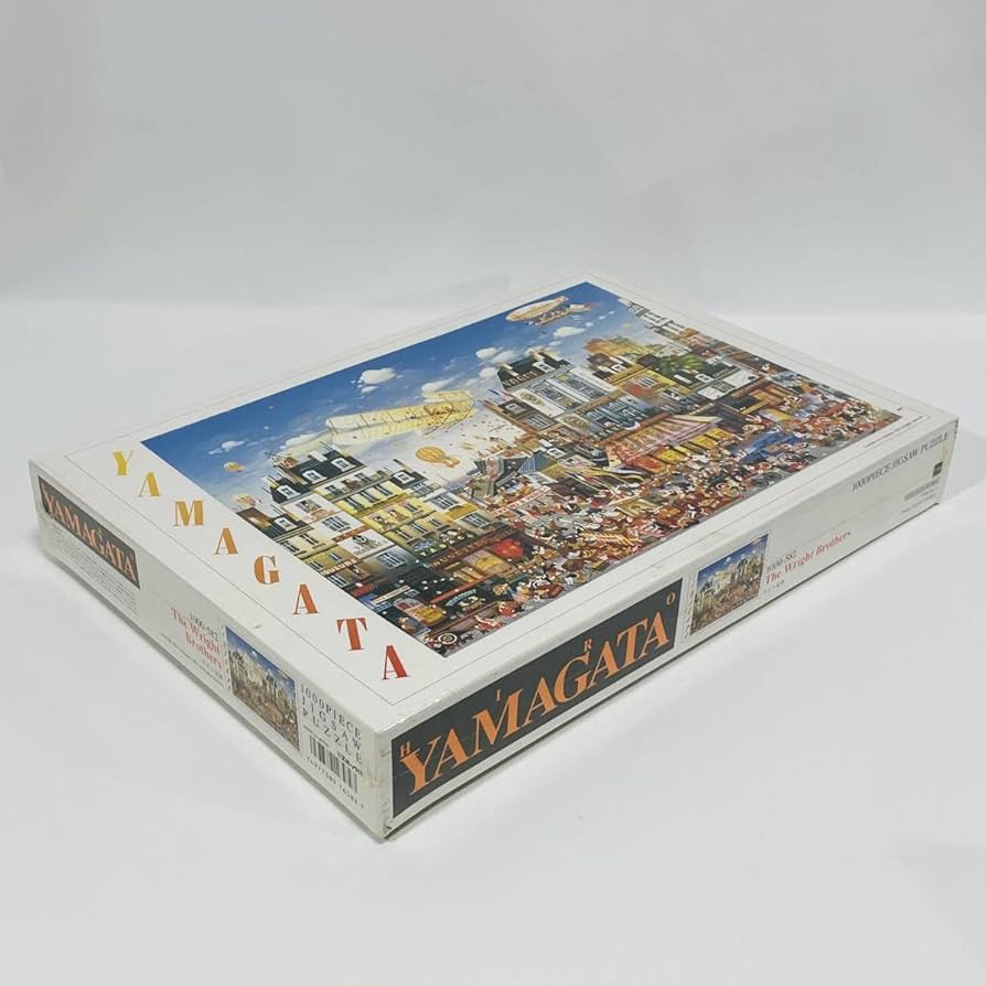 ジグソーパズル　1000ピース　ヒロ・ヤマガタ　『ライト兄弟』 Amazon | 【未開封】 ライト兄弟 1000ピース パズル ヒロ