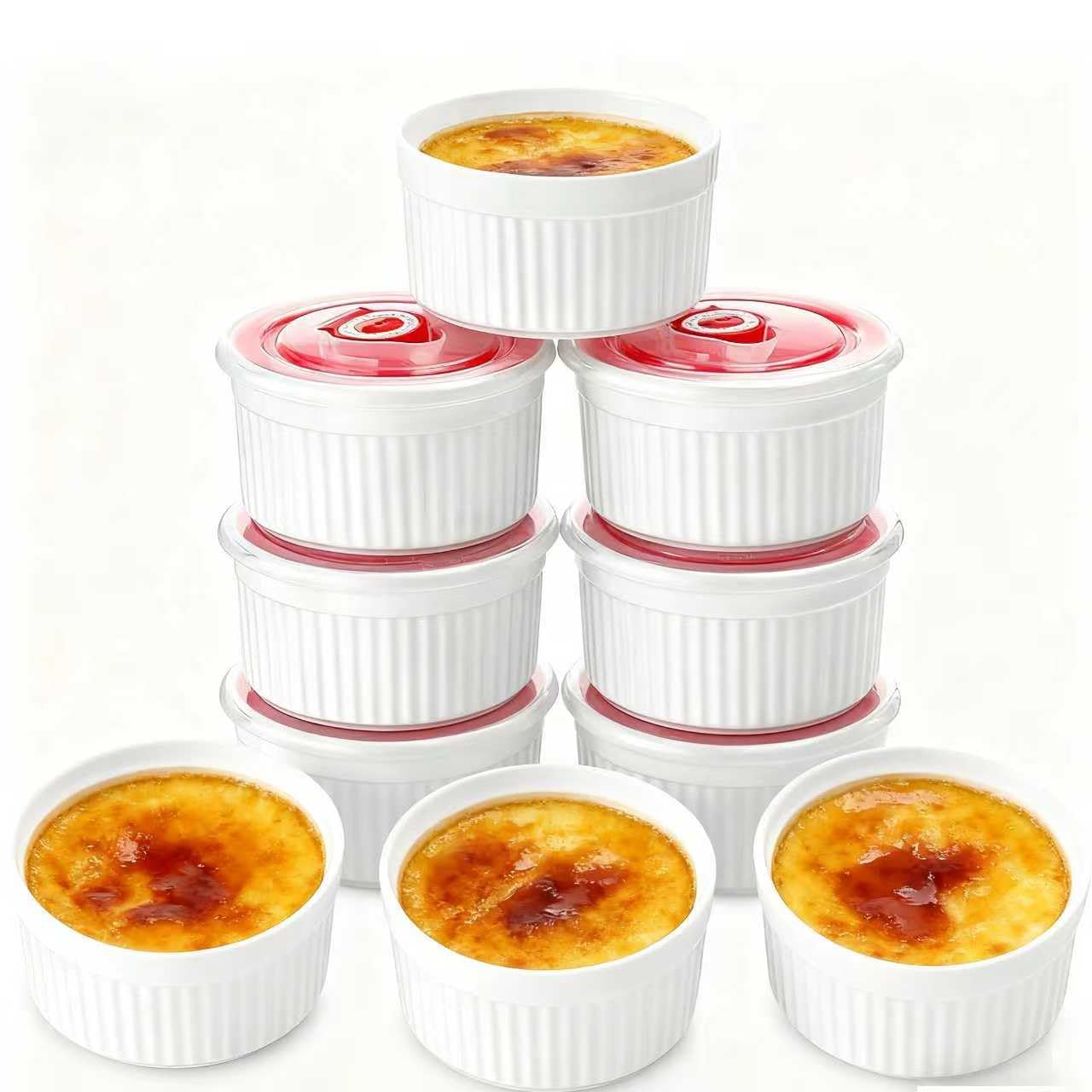 Mfacoy Ramekins - ramekins and souffle dishes | Mubboo