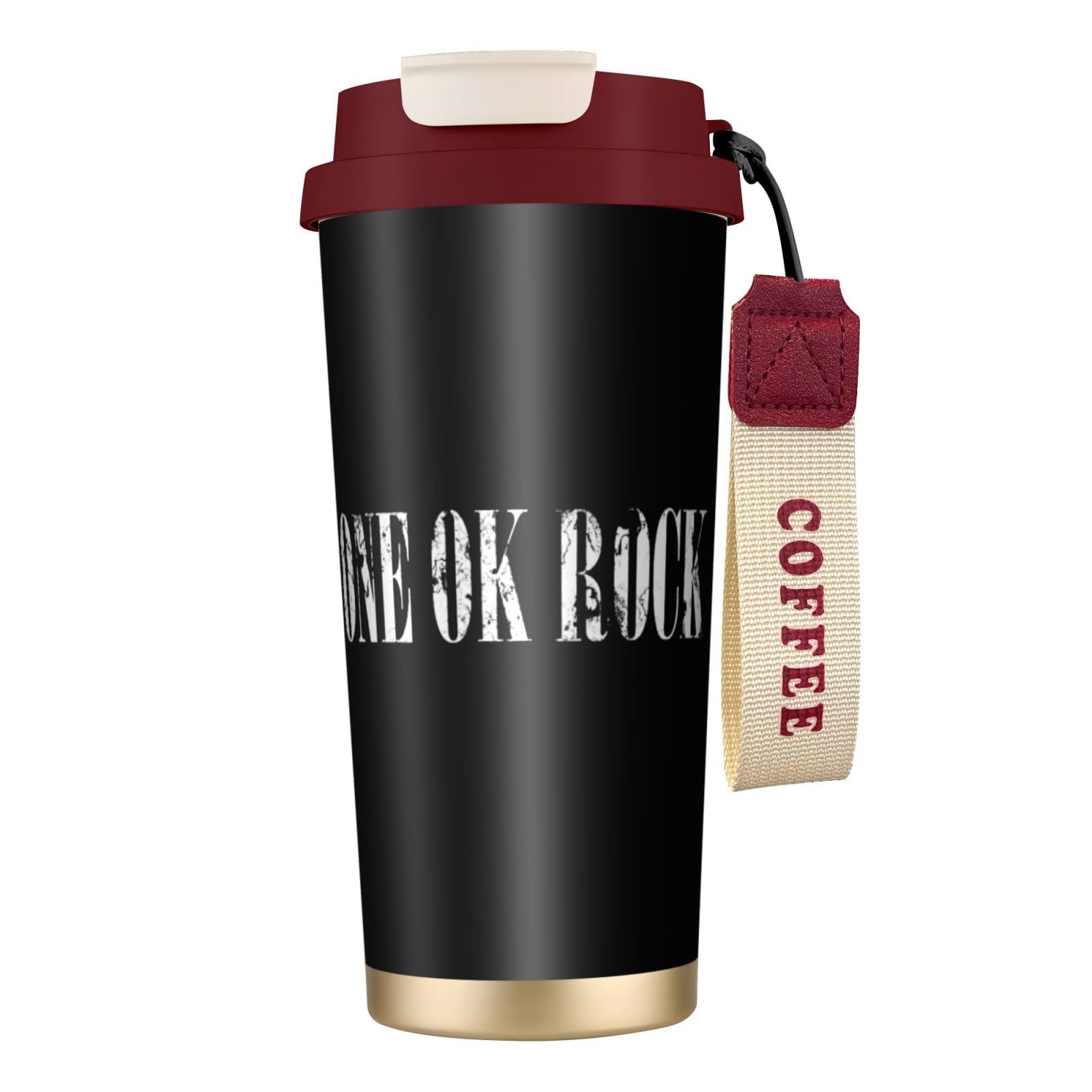 Amazon.co.jp: ワンオクロック ONE OK ROCK コーヒー タンブラー 500ml
