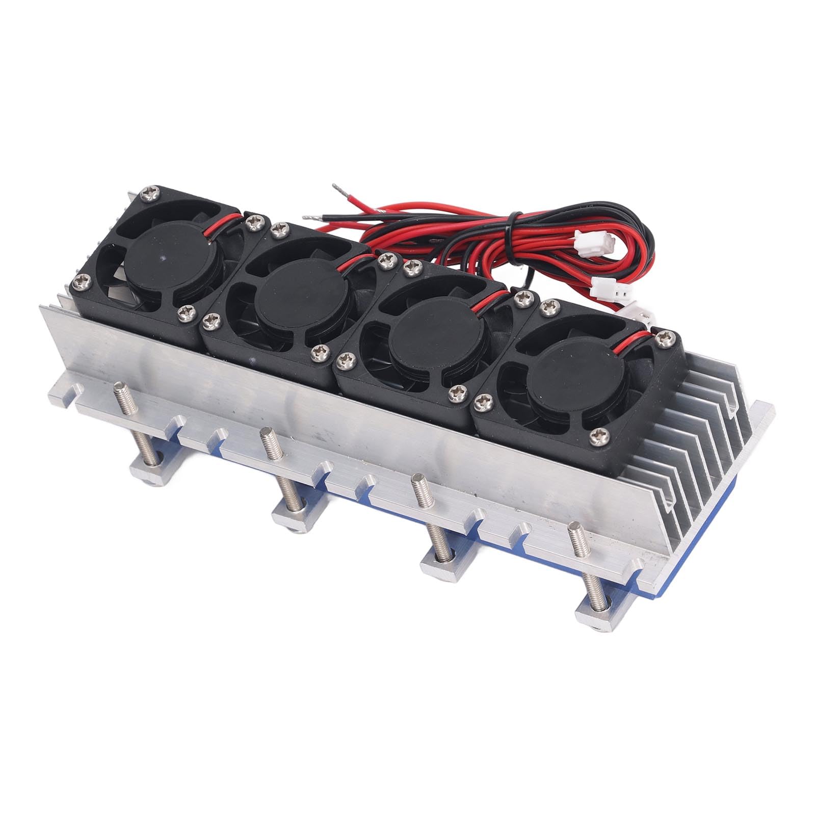 Kit di Raffreddamento a Semiconduttore DC 12V 30A Dispositivo di Raffreddamento Peltier 288W Struttura di Refrigerazione Compatto per Condizionatori e Frigoriferi