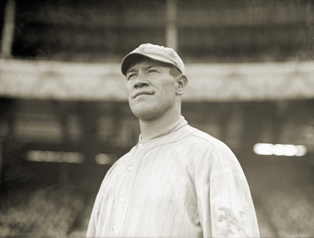 Jim Thorpe (1888-1953) Njames Francis Thorpe American Athlete Thorpe Playing Baseball For The New York Giants At The Polo Grounds 1913 Poster Print by (24 x 36)