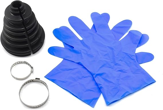 CVS18 Universal Split Constant Velocity Gaiter Replacement, Universal CV Boot Kit Joint Gaiter