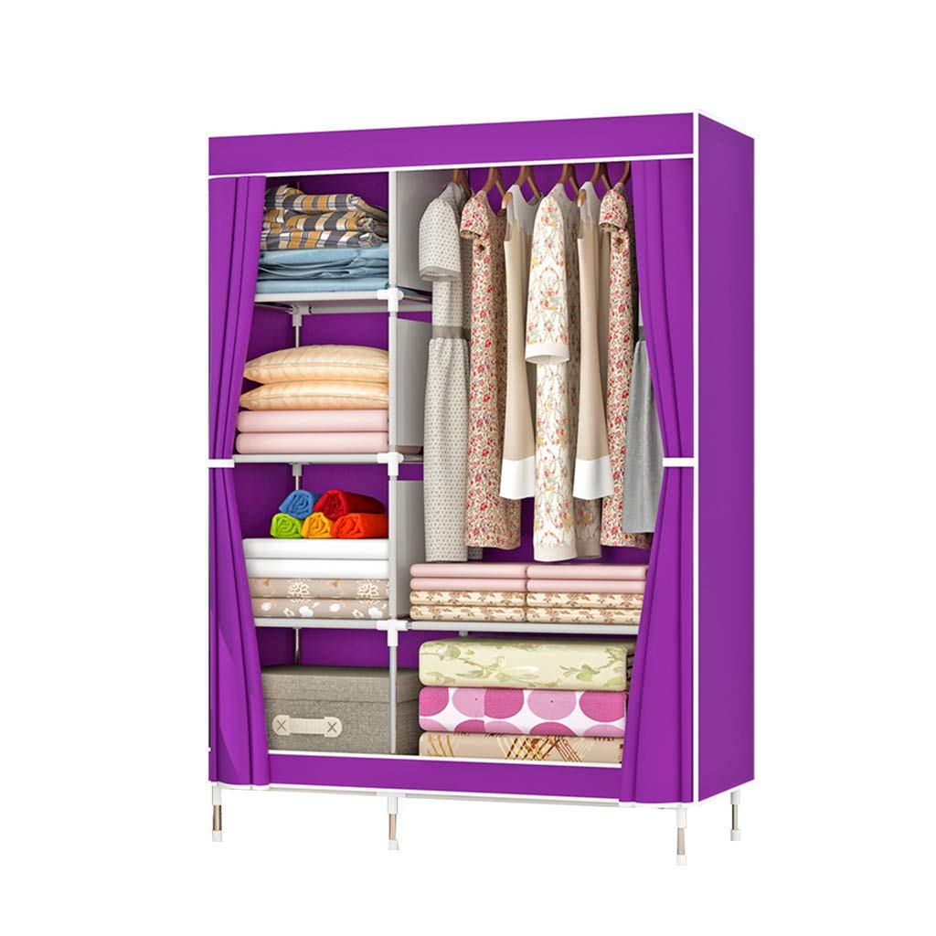 Armoire portative sans outil pour ranger vêtements froissés