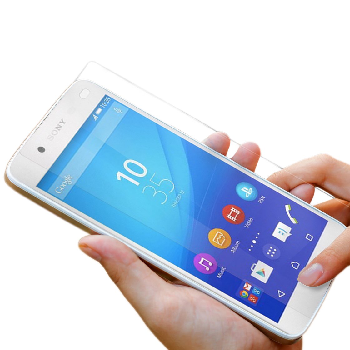 Screen Protector Xperia Z3 - Premium Tempered Glass - Sony Xperia Z 3 Plus/Z3+/Z4 - Scratch resistant - Cutting-Edge 9H Hardness Amazing - Only 0.26 mm Thin