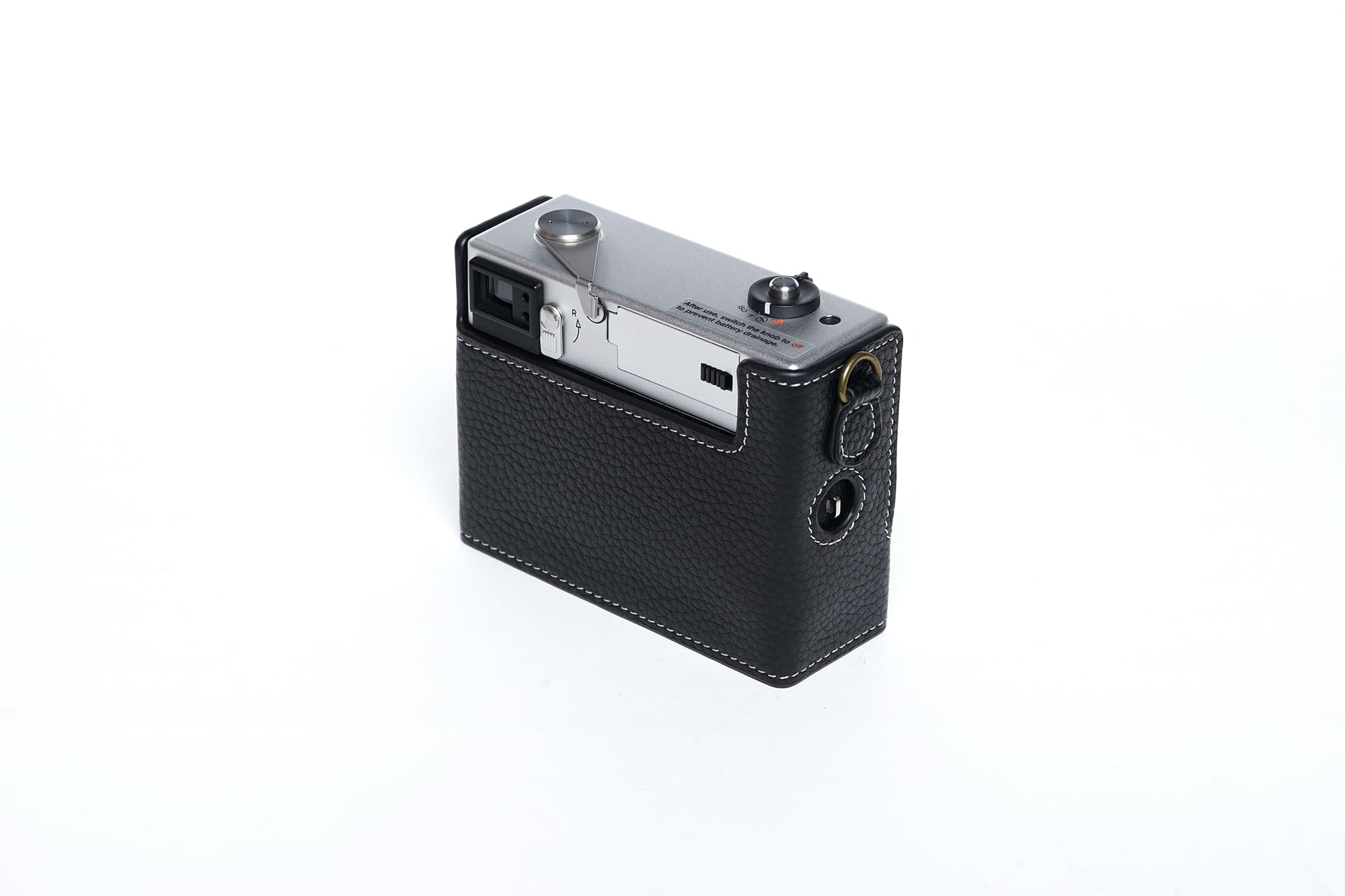 Amazon.co.jp: BMAOLLONGB 35AFケース、ハンドメイド本革ハーフカメラ