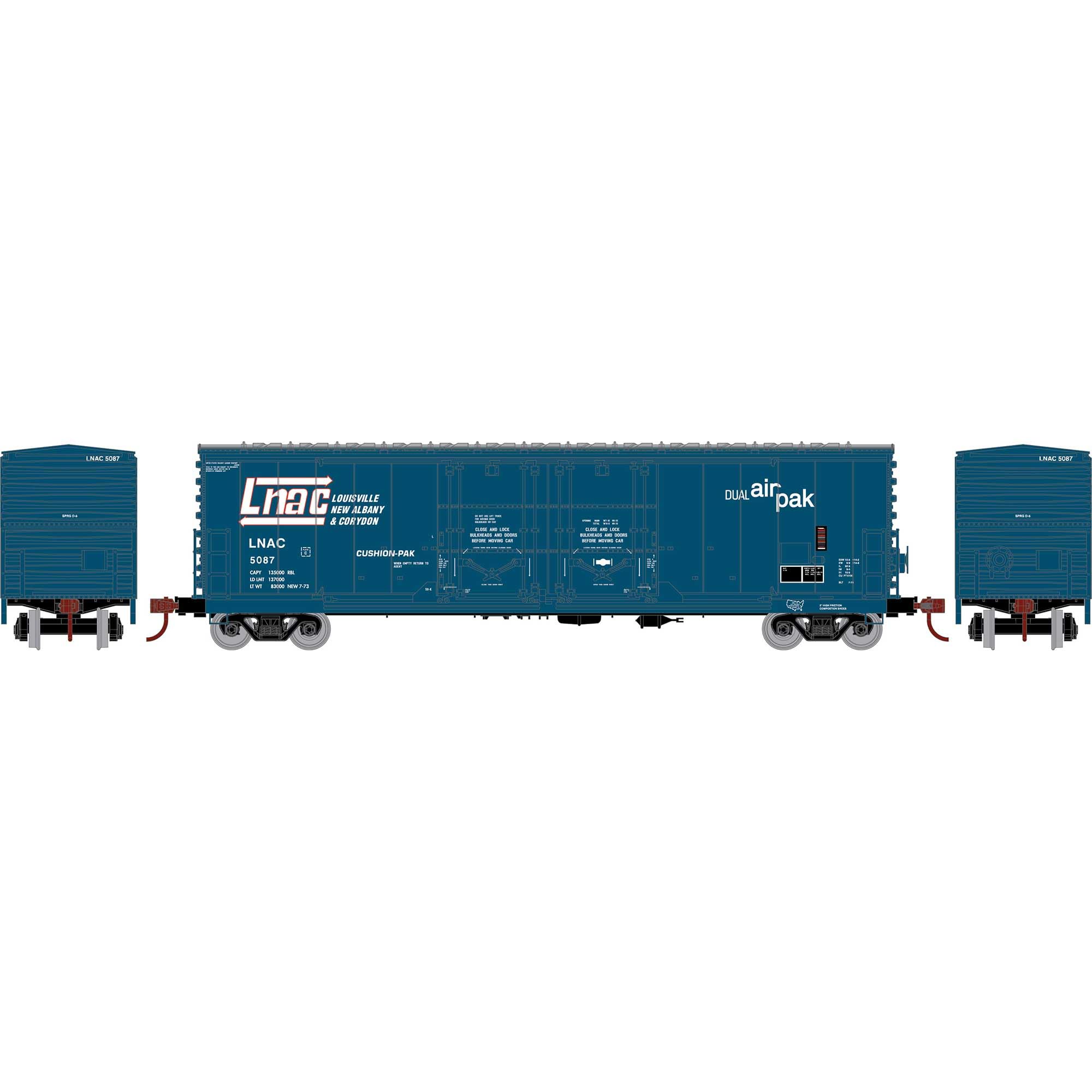 Athearn N 50' SIECO Box ATW #61014 ATH22367 N Rolling Stock