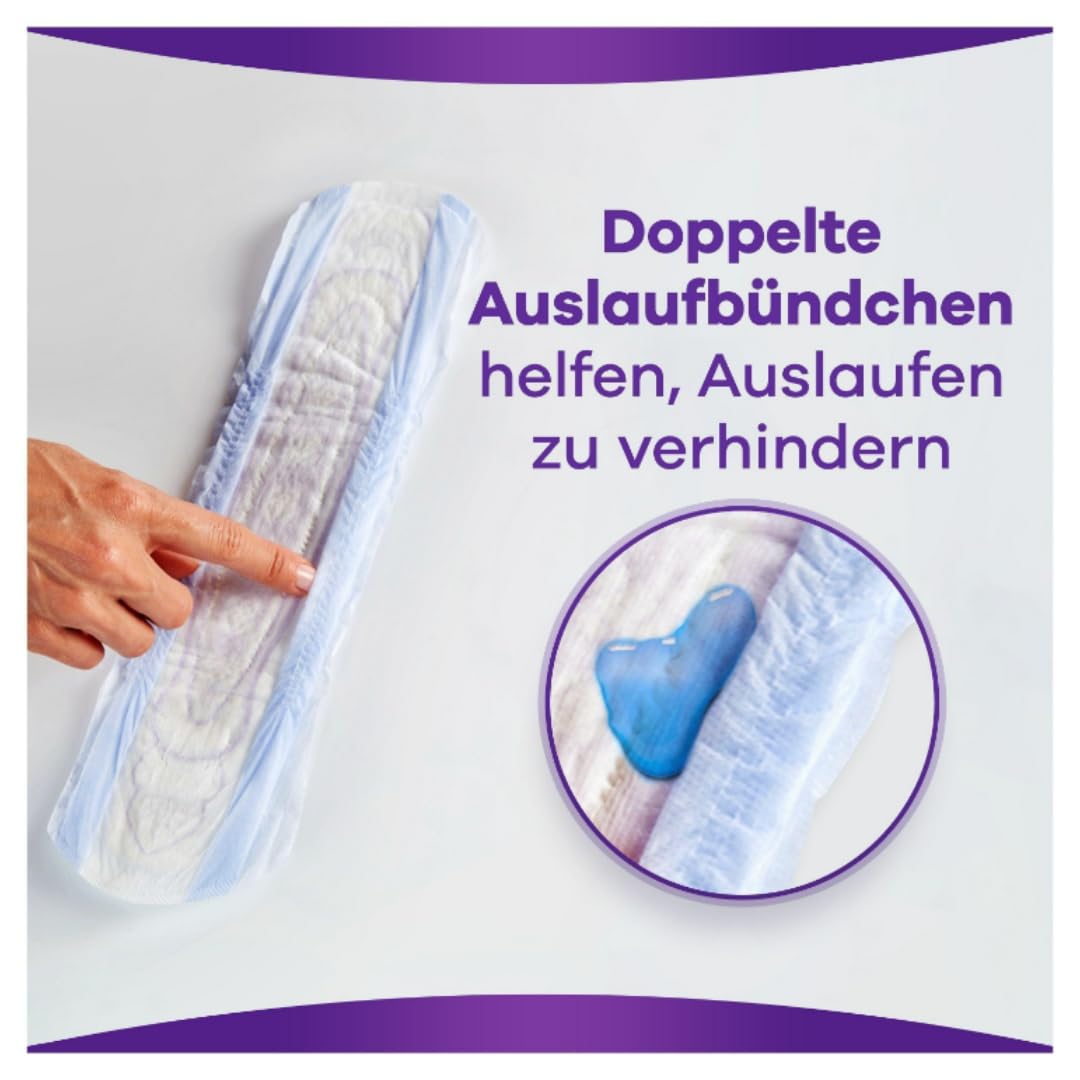 Discreet Inkontinenz-Einlagen Long Plus Pads Damenbinden 4 X 16 STÜCK x 5 Packungen