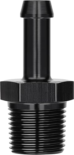 Miniatura 10 de EVIL ENERGY 38" NPT macho a 12" adaptador de montaje de púas 45 grados aluminio negro