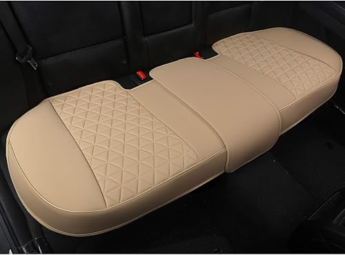 Miniatura 66 de Black Panther - Funda de lujo para base de asiento delantero de coche en cuero sintético, compatible con 90% de vehículos B-Front-Gris