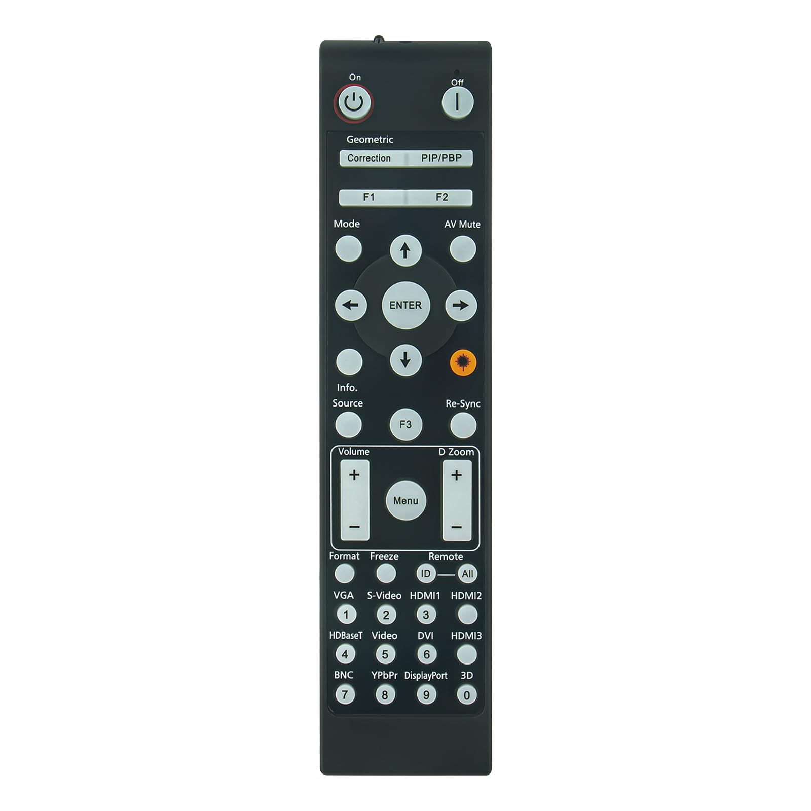 Télécommande compatible Optoma ZH606-W ZU406 ZH406ST ZH420UST-B - 7